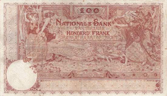 100 Franc 1918